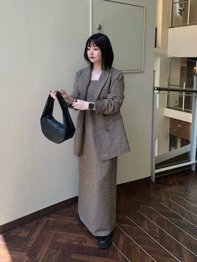 「select MOCA by son（セレクトモカバイソン）のアイテム（ワンピース/ドレス）」を使った、ruriさん（レディース・148cm）の夏コーディネート