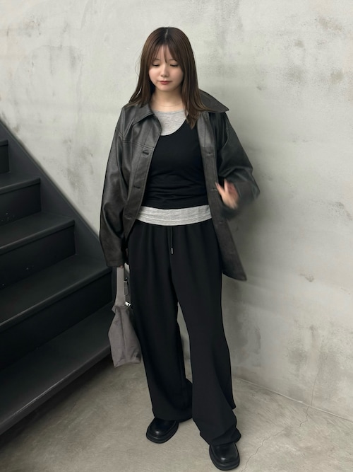 カットジョーゼットリラックスパンツ（その他パンツ）｜select MOCA