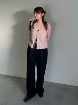 「select MOCA（セレクトモカ）のアイテム（バッグ）」を使った、ruriさん（レディース・148cm）の春コーディネート