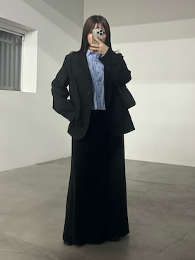 「アイテム（テーラードジャケット）」を使った、ruriさん（レディース・148cm）の秋コーディネート