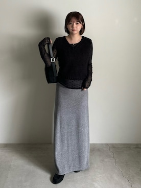 「select MOCA（セレクトモカ）のアイテム（バッグ）」を使った、ruriさん（レディース・148cm）の秋コーディネート