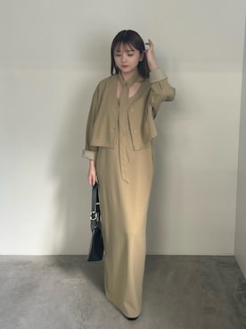 「アイテム（スリッポン）」を使った、ruriさん（レディース・148cm）の夏コーディネート
