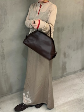 「select MOCA（セレクトモカ）のアイテム（スカート）」を使った、ruriさん（レディース・148cm）の秋コーディネート