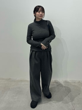 ruriさん（骨格ストレート・レディース・148cm）の冬コーディネート