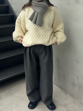 ruriさん（骨格ストレート・レディース・148cm）の冬コーディネート