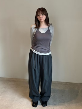 「アイテム（ブーツ、シルバー系）」を使った、ruriさん（レディース・148cm）の夏コーディネート