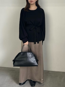 「アイテム（ローファー）」を使った、ruriさん（レディース・148cm）の秋コーディネート