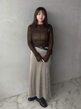 「アイテム（ブーツ）」を使った、ruriさん（レディース・148cm）の夏コーディネート