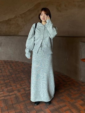 「select MOCA（セレクトモカ）のアイテム（バッグ）」を使った、ruriさん（レディース・148cm）の秋コーディネート