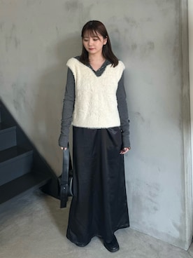 「アイテム（ローファー）」を使った、ruriさん（レディース・148cm）の夏コーディネート