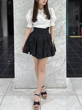 「ダズリン」｜yukinoさん（レディース・162cm）の夏コーディネート