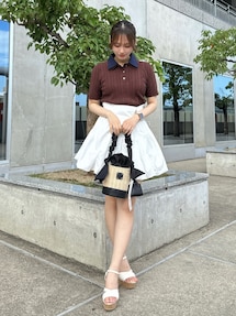 リボンハンドルカゴバッグ｜ダズリン（dazzlin）アウトレット公式通販