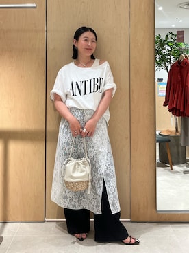 ggchikaさん（レディース・156cm）の春コーディネート