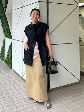 ggchikaさん（レディース・156cm）の春コーディネート