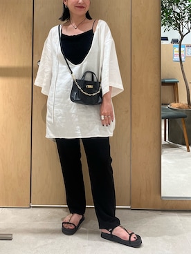 ggchikaさん（レディース・156cm）の夏コーディネート