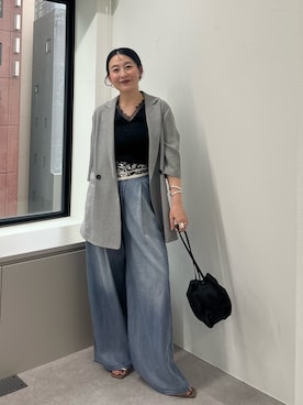 ggchikaさん（レディース・156cm）の春コーディネート