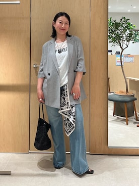 ggchikaさん（レディース・156cm）の春コーディネート