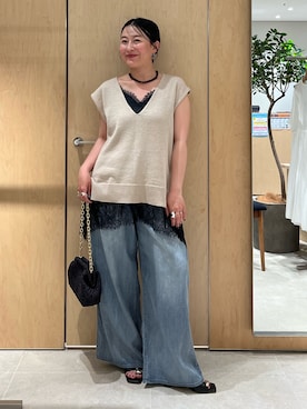 ggchikaさん（レディース・156cm）の春コーディネート