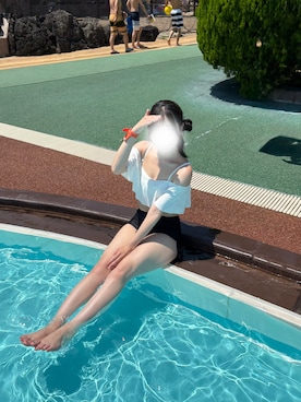 「アイテム（水着/着物・浴衣）」を使った、l5lll14さん（レディース・156cm）の夏コーディネート