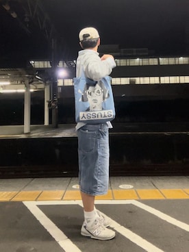 「STUSSY（ステューシー）のアイテム」を使った、gboy21さん（メンズ・180cm）の夏コーディネート