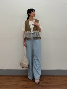 maedaxxxrstoutさん（レディース・153cm）の夏コーディネート