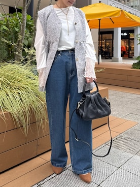 maedaxxxrstoutさん（レディース・153cm）の秋コーディネート