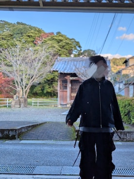 「HARE（ハレ）のアイテム（ブルゾン）」を使った、蓮.mdfさん（メンズ・172cm）の春コーディネート