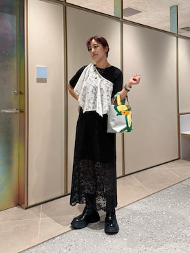 Azuna Yamatsuさん(レディース・158cm)の夏コーディネート
