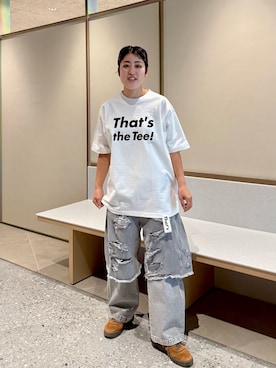 Azuna Yamatsuさん（レディース・158cm）の夏コーディネート