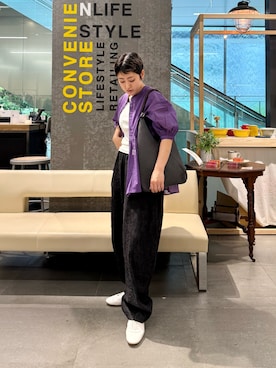 Azuna Yamatsuさん(レディース・158cm)の春コーディネート