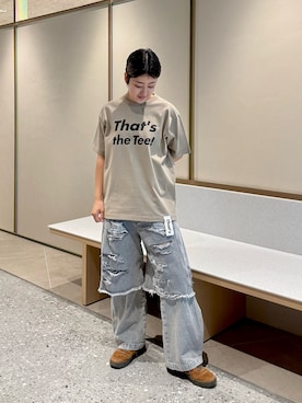 Azuna Yamatsuさん（レディース・158cm）の夏コーディネート