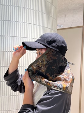 Azuna Yamatsuさん（レディース・158cm）の夏コーディネート
