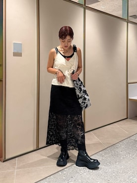 Azuna Yamatsuさん(レディース・158cm)の夏コーディネート