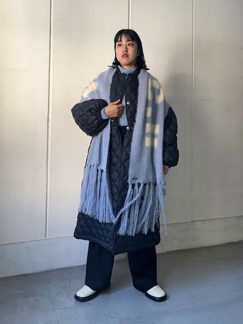 cwtch RWS Wool fringe Scarf（マフラー）｜THE GOODLAND MARKET（ザ