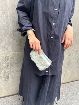 「アイテム（その他、グリーン系）」を使った、chiiiisnさん（レディース・157cm）の秋コーディネート