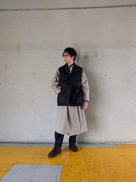 「KLEMAN（クレマン）のアイテム」を使った、cuzan0812さん（メンズ・168cm）の冬コーディネート