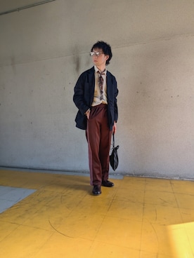 「MB（エムビー）のアイテム」を使った、cuzan0812さん（メンズ・168cm）の春コーディネート