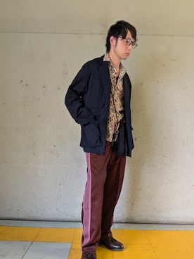 「アイテム（パンツ）」を使った、cuzan0812さん（メンズ・168cm）の秋コーディネート