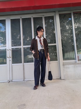「Berwick1707(バーウィック)のアイテム」を使った、cuzan0812さん(メンズ・168cm)の秋コーディネート