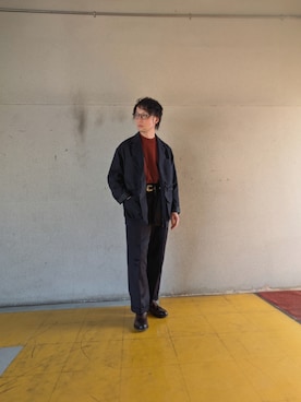 「crepuscule（クレプスキュール）のアイテム」を使った、cuzan0812さん（メンズ・168cm）の春コーディネート