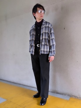 「TOWNCRAFT（タウンクラフト）のアイテム」を使った、cuzan0812さん（メンズ・168cm）の冬コーディネート