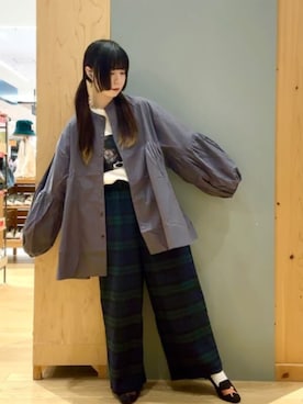 ブルーブルーエさん(レディース・158cm)の秋コーディネート