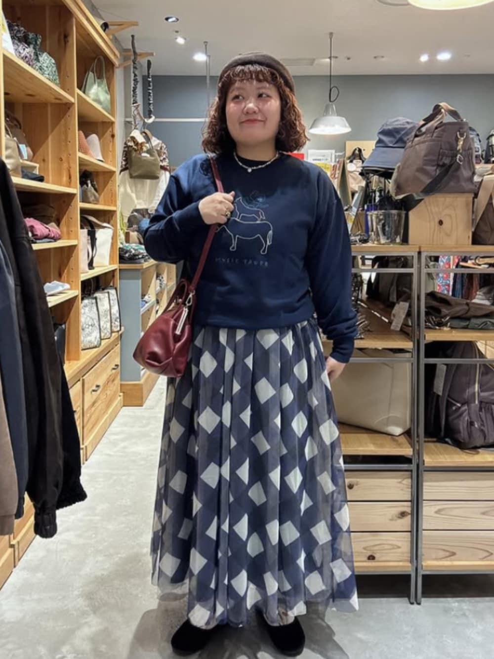 Bleu Bleuet（ブルーブルーエ）の「ブレーメン刺繍スウェット