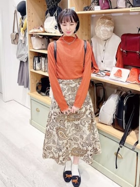 ブルーブルーエさん(レディース・162cm)の秋コーディネート