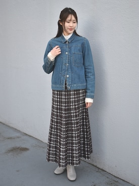 ブルーブルーエさん(レディース・158cm)の冬コーディネート