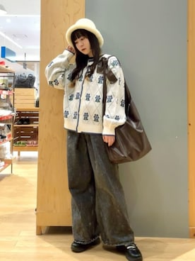 「厚底」｜ブルーブルーエさん（レディース・158cm）の秋コーディネート