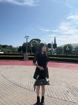 「AZUL by moussy（アズールバイマウジー）のアイテム（ショルダーバッグ）」を使った、ねねりんさん（レディース・160cm）の秋コーディネート