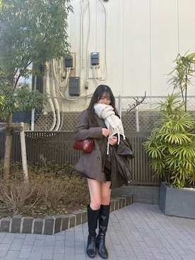 ねねりんさん（レディース・160cm）の冬コーディネート