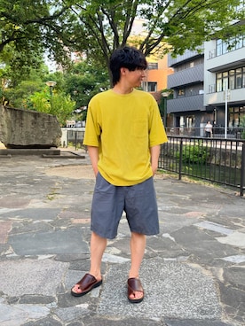 「アイテム（サンダル）」を使った、たくさん（メンズ・165cm・20代）の夏コーディネート