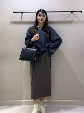 kanaさん（レディース・161cm）の冬コーディネート